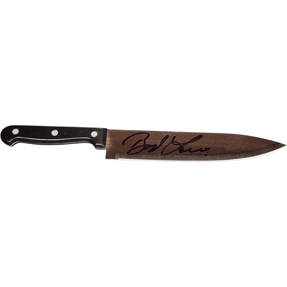 Brad Loree Signed 12" Chef’s Knife Halloween Michael Myers BAS Beckett COA